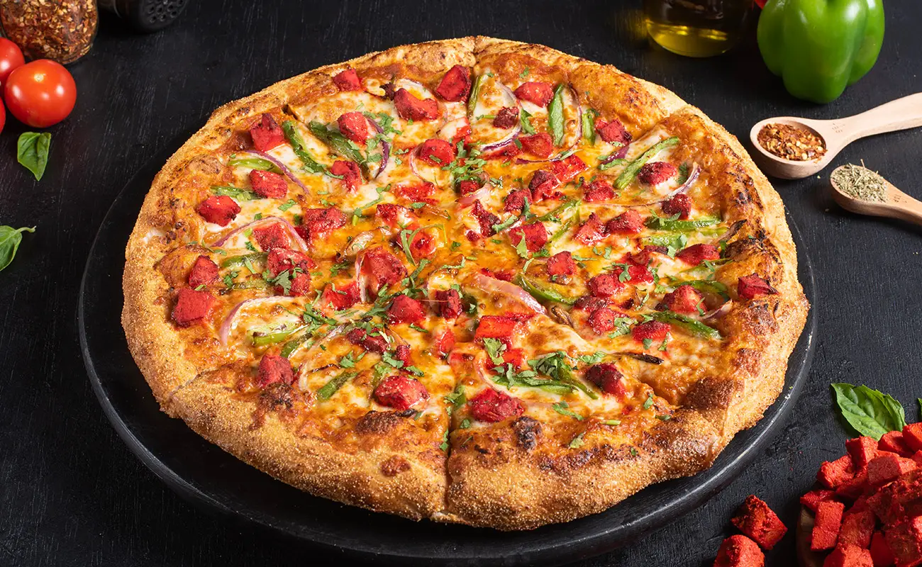 Chicken Tikka Pizza