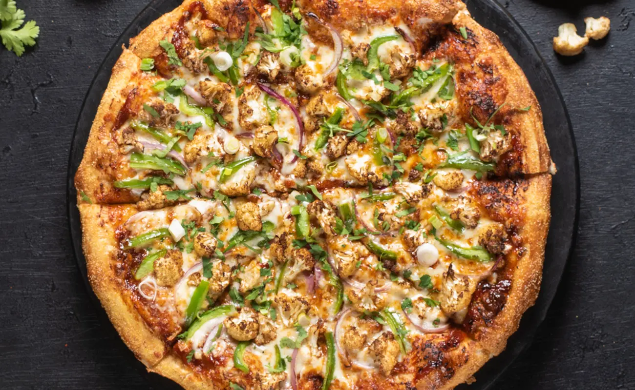 Pizzawala's Gobi Manchurian Pizza