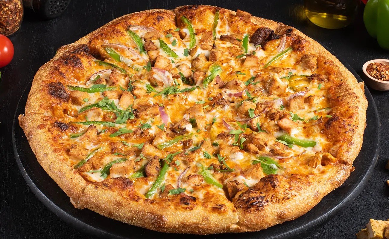 Pizzawala's Butter Chicken Pizza