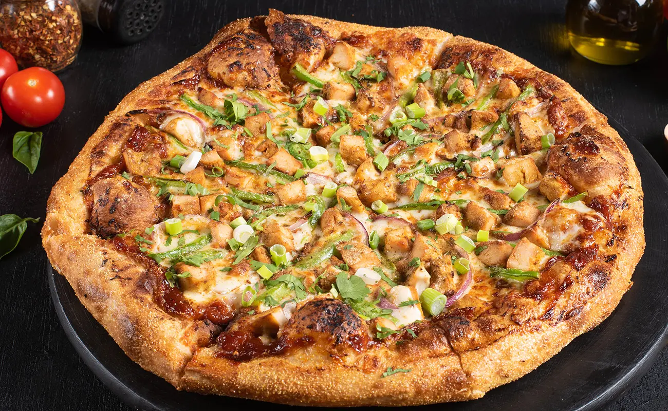 Pizzawala's Chili Chicken Pizza