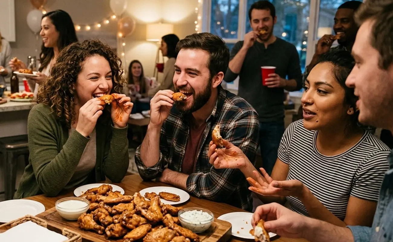 Baked Wings Are Ideal for Any Occasion